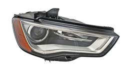 Hella Headlight Assemblies for 2015-2018 S3, A3 QUATTRO, 2014-2018 A3 - 010740361