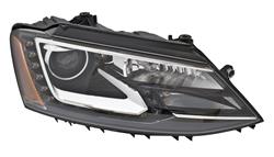 Hella Headlight Assemblies for 2013-2014 JETTA - 011192241