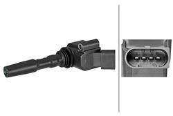 Hella Ignition Coils for 2016-2018 A3 SPORTBACK E-TRON, 2019-2021 GOLF, 2013-2021 JETTA - 358101581