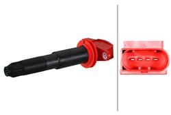 Hella Ignition Coils for 2010-2018 CAYENNE, 2010-2016 PANAMERA - 358168831