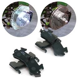 Helix Performance Ceramic Brake Pads for 1974-1978 MUSTANG II - HEXBPAD1