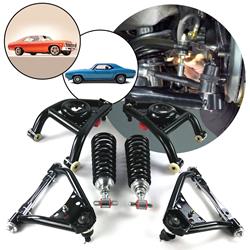 Helix Front Tubular Control Arms and Coilover Conversion Kits for 1967-1969 CAMARO, 1968 CHEVY II, 1969-1974 NOVA - HEXTFCCGM35003