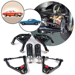 Helix Front Tubular Control Arms and Coilover Conversion Kits for 1967-1969 CAMARO, 1968 CHEVY II, 1969-1974 NOVA - HEXTFCCGM50003