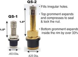 Hardline Products Quikstem Push-In Tire Valve Stems