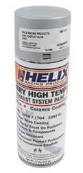 Helix Racing Products Very High Temp Exhaust Paint 11 Oz. Flat Gray/Silver 78-7263