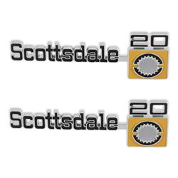 Brothers Trucks Emblems for 1975-1980 C20, K20 - 04-556