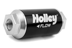 Holley HP Billet 10 Microns Fuel Filter with -8 AN Inlet Size 162-554
