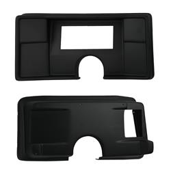 Holley EFI 6.86 in. Dash Bezels for 1982-1987 EL CAMINO, 1982-1983 MALIBU, 1982-1988 MONTE CARLO - 553-402