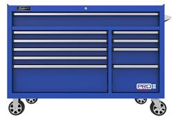 Homak 54 in. Pro II Series Rolling Cabinets