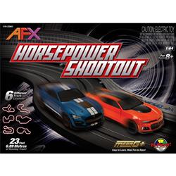 1:64 Scale Horsepower Shootout Slot Car Set AFX22063