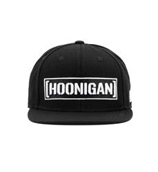 Hoonigan Censor Bar Black Flat Brim Hats HA302CBAR-BLK