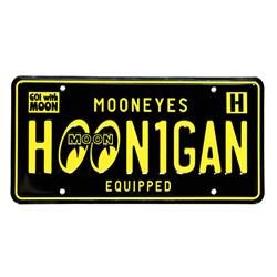 Hoonigan Mooneyes Equipped License Plates HN24411HXM-BLK