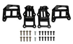 Hooker Blackheart Engine Mount Brackets for 1967-1969 CAMARO, FIREBIRD - 71221024HKR