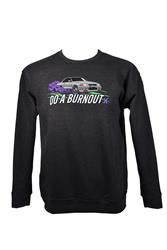 Hoosier Do a Burnout Crewneck Sweatshirts