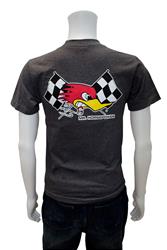Mr. Horsepower Crossed Flags T-Shirt