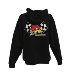 Mr. Horsepower Crossed Flag Hooded Sweatshirt