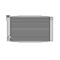 Howe Aluminum Radiators 342AAFNF