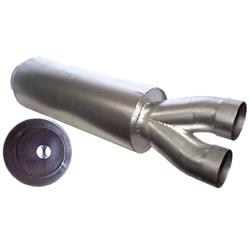 Howe Merge Steel 3.5 Inch Muffler H3099