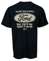 LAID-BACK 14873SSTXL Laid-Back Cooler Ford T-Shirt | Summit Racing