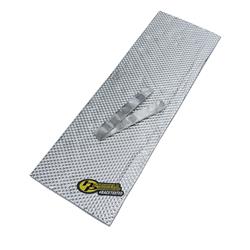  Speedway Motors Aluminized Heat and Sound Insulation Shield -  Universal Fit, Aluminum Backing, Fibertech Padding, Perfect for Cars and  Trucks, 46 x 75 Sheet : Automotive