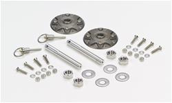 Universal Extreme Billet Aluminum Hood Pin Kit (1138-09)