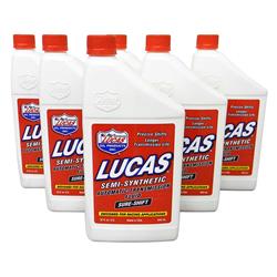 Lucas Oil 10052 Lucas Semi-Synthetic Automatic Transmission Fluid Sure  Shift