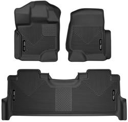 Husky X-act Contour Floor Liners for 2021-2024 F-150, 2022-2024 F-150 LIGHTNING - 53468