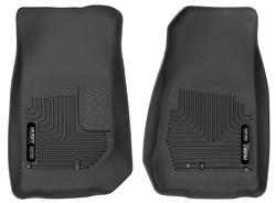 Husky X-act Contour Floor Liners for 2007-2017 WRANGLER, 2018 WRANGLER JK - 53571