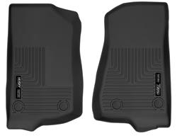 Husky X-act Contour Floor Liners for 2020-2024 GLADIATOR, 2018-2024 WRANGLER - 54531