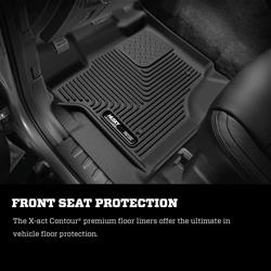 Husky X-act Contour Floor Liners for 2013-2018 C-MAX, 2013-2019 ESCAPE - 55731