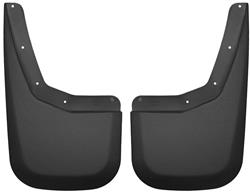 Husky Custom-Molded Mud Guards for 2007-2014 SILVERADO 3500 HD, SILVERADO 2500 HD, 2007-2013 SILVERADO 1500 - 57791