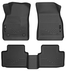 Husky WeatherBeater Floor Liners for 2013-2015 MALIBU, 2016 MALIBU LIMITED - 98191