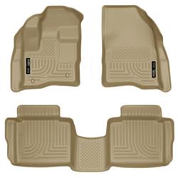 Husky WeatherBeater Floor Liners for 2014-2015 SPECIAL SERVICE POLICE SEDAN, 2010-2019 TAURUS - 98703