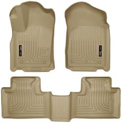Husky WeatherBeater Floor Liners for 2011-2015 DURANGO, GRAND CHEROKEE - 99053