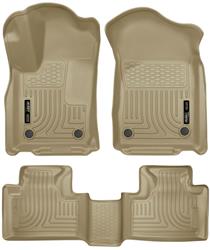 Husky WeatherBeater Floor Liners for 2016-2025 DURANGO, 2016-2023 GRAND CHEROKEE, 2022 GRAND CHEROKEE WK - 99153