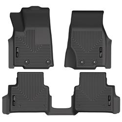 Husky WeatherBeater Floor Liners for 2021-2025 GRAND CHEROKEE L, 2024 GRAND WAGONEER L - 99181