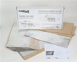 HushMat Heat Barrier and Sound Deadening Mats 73933