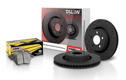 Hawk Performance Talon Brake Rotor and Pad Kits for 2008-2013 LX570, 2008-2019 SEQUOIA, 2007-2019 TUNDRA - HKC5011.590Z
