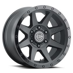 Icon Alloys Rebound Double Black Wheels 18x9