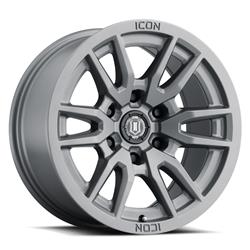 Icon Alloys Vector 6 Titanium Wheels 17x8.5