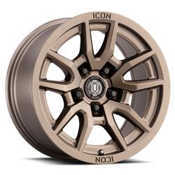Icon Alloys Vector 5 Bronze Wheels 17x8.5