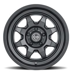 Icon Alloys Nuevo Satin Black Wheels 17x8.5
