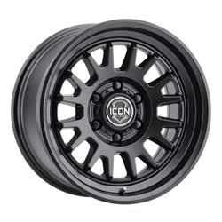 Icon Alloys Anza Satin Black Wheels 17x8.5