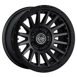 Icon Alloys Recon Pro Satin Black Wheels 18x9