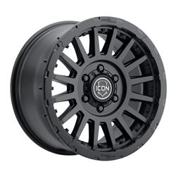 Icon Alloys Recon Pro Satin Black Wheels 18x9