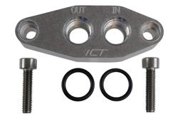 ICT Billet Oil Cooler Adapter Plates 551372