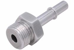 Vibrant Performance Push-On EFI Adapter Fitting; Size: -6AN; Hose Size: 3/8