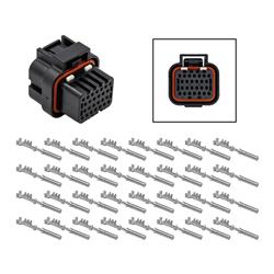 ICT Billet Wiring Connectors and Pigtails WCECU23