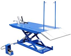 iDEAL Equipment Air/Hydraulic Motorcycle Lift Benches M-1500C-HR