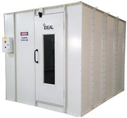 iDEAL Equipment Paint Booths PSB-PMR1088-1PH-230V-AK